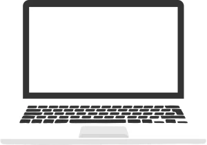 The laptop screen is freezes