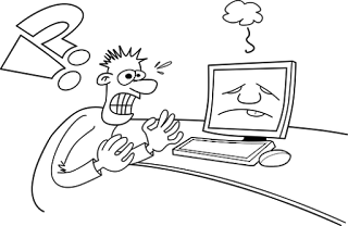 Laptop screen is frozen